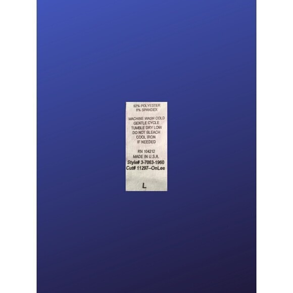 J.T.B. Camisole Cami Top w/Floral Lace Trim, PINK FLORAL/BLACK, Size Large, NWOT - Picture 4 of 8